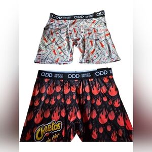 New 2 Pairs Of ODD Boxer Briefs Size XL